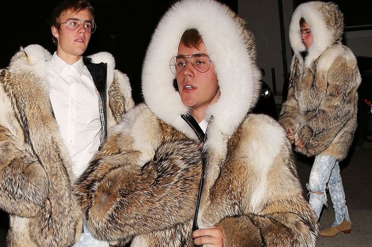 PETA brands Justin Bieber a ‘Childish Showoff’ for Wearing real Fur Coat