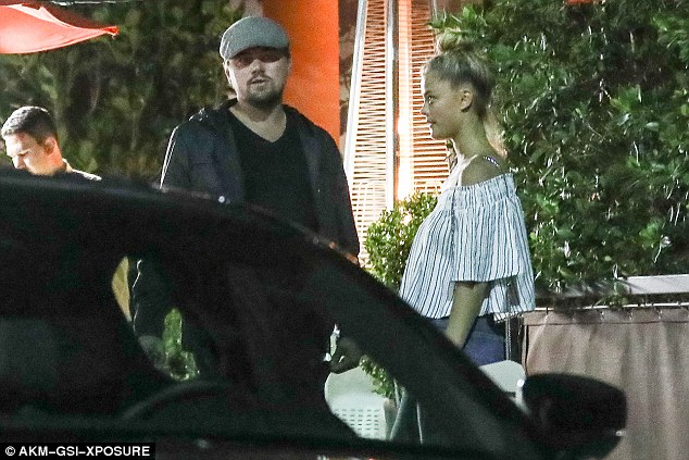 Nina Agdal gazes adoringly at Leonardo DiCaprio after romantic dinner date in Beverly Hills