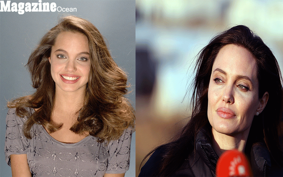 Watch Angelina Jolie’s Face Morph through the Years, from 1991 to today