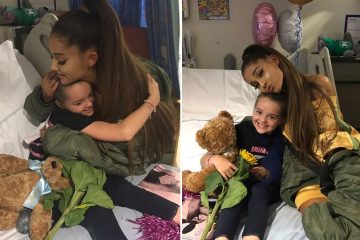 Ariana Grande surprises young Manchester terror attack survivors in hospital with gifts