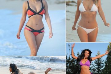 Dangerous Curves Ahead: Over 40 of Kim Kardashian’s Hottest Swimsuit Photos