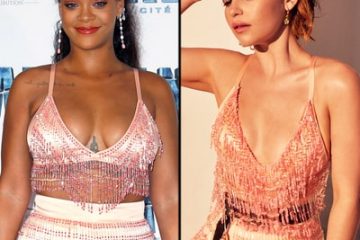 Rihanna and Emilia Clarke Sport the Same Pink Fringed Prada Outfit: Who Wore it Best?