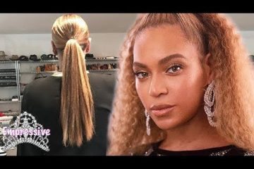 Beyonce reveals her long natural hair! Yonce with the #GOODHAIR