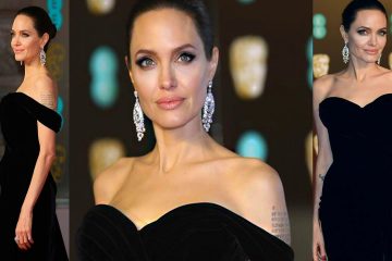 Stunning Angelina Jolie at BAFTA – 2018