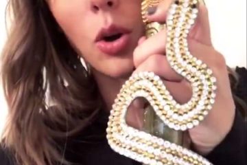 Taylor Swift hints at KimYe feud as she unveils glittering snake microphone ahead of Reputation tour