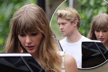 Taylor Swift and Joe Alwyn PICTURE EXCLUSIVE: Singer enjoys cosy pub lunch with her British beau