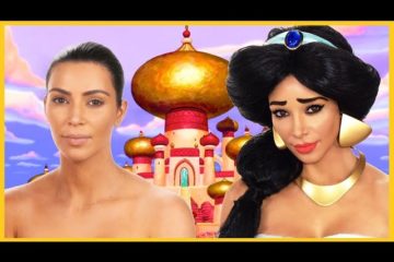 Kim Kardashian CANT FOOL North West With Princess Jasmine Makeover!