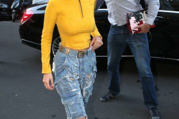 Bella Hadid looks every inch the trendsetter as she takes to the streets of Paris in two stylish ensembles