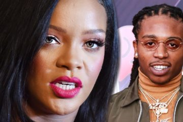 Rihanna & Chris Brown react to the King of R&B