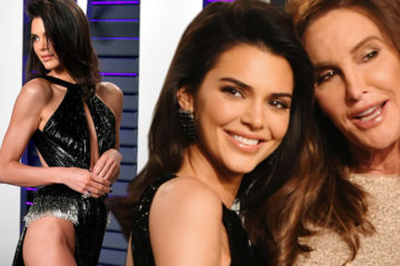 Kendall Jenner bashed for her nearly nude Dress during Vanity Fair’s Oscars after Party!