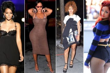 Rihanna Best Transformation casual Street Fashion Style 2019