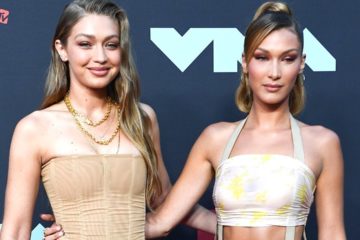 Watch Gigi and Bella Hadid get Playful on the Red Carpet at the 2019 MTV VMAs